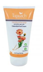 קרם רגליים קלנדולה של תפוח טכנולוגית 30 שקל ברשתות השיווק והפארמים